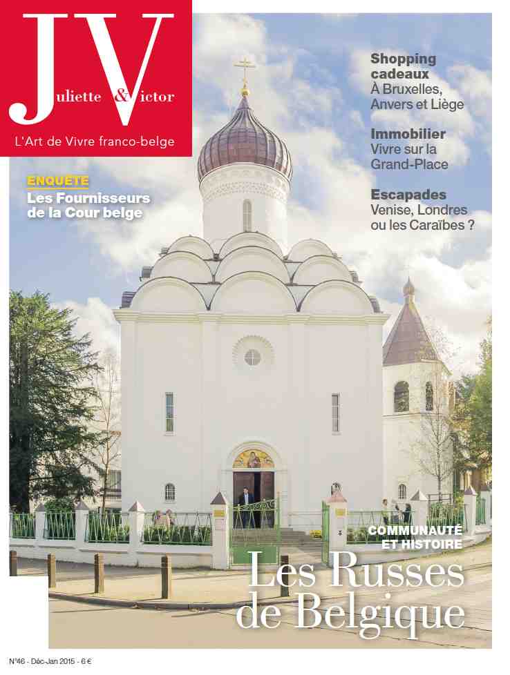Couverture. J&V Magazine. 46. La communauté russe de Bruxelles. 2015-01-01